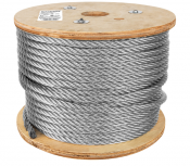 Fiero Bobina de Cable Flexible de Acero 48819, 75 Metros