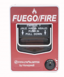 Fire-lite Estación Manual de Emergencia WBG12LXSP, Inalámbrico, 3V