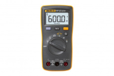 Fluke Multímetro Digital FLUKE-107 ESP, 600VAC/DC, 10A , Gris/Amarillo