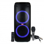 FOL Bocina Portátil FS-L2210, Bluetooth, Alámbrico/Inalámbrico, USB-A, 70W, Negro