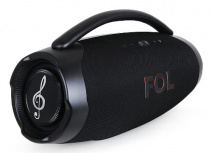 FOL Bocina Portátil FS-R207, Bluetooth, Alámbrico/Inalámbrico, 110W RMS, USB, Negro