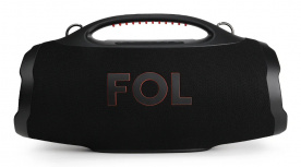 FOL Bocina Portátil FS-R208, Bluetooth, Alámbrico/Inalámbrico, USB-A, 220W, Negro