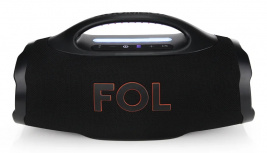 FOL Bocina Portátil FS-R305, Bluetooth, Alámbrico/Inalámbrico, 50W, Negro