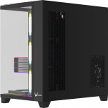 Gabinete Formula V Line Crystal Z9, Midi-Tower, ATX/Micro-ATX/Mini-ITX, USB 3.0, sin Fuente, 7 Ventiladores Instalados, Negro - Imagen adicional 3