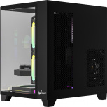 Gabinete Formula V Line Crystal Z9M Floe, Midi-Tower, Micro-ATX/Mini-ITX, USB 2.0/3.0, sin Fuente, 5 Ventiladores Instalados, Negro - Imagen adicional 4