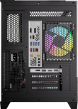 Gabinete Formula V Line Crystal Z9M Floe, Midi-Tower, Micro-ATX/Mini-ITX, USB 2.0/3.0, sin Fuente, 5 Ventiladores Instalados, Negro - Imagen adicional 6