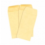 Fortec Sobre Tipo Coin, Paquete de 100 Piezas de 8.8x16.4cm, Color Manila