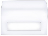 Esselte Sobre Correspondencia con Ventana S-06-BV-60, Paquete de 100 Piezas, Blanco