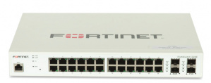 Switch Fortinet Gigabit Ethernet FortiSwitch 224E, 24 Puertos 10/100/1000Mbps + 4 Puertos SFP, 56 Gbit/s, 16000 Entradas - Administrable ― ¡Limitado a 5 unidades!
