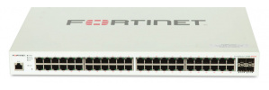 Switch Fortinet Gigabit Ethernet FortiSwitch 248E-FPOE, 48 Puertos PoE 10/100/1000Mbps + 4 Puertos SFP, 104 Gbit/s, 16.000 Entradas - Administrable ― Requiere Licencia Adicional para garantía, contacta a servicio al cliente.