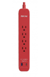 Forza Power Technologies Extensión FSP-451USBCRD, 4 Salidas, 13A, 50cm