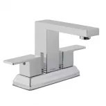 Foset Mezcladora 44079, Acero Inoxidable, para Lavabo de Baño