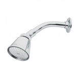 Foset Regadera, Diámetro 7 cm, Latón, Incluye Brazo y Chapetón