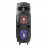 Fussion Acustic Bafle BAF28001, Bluetooth, Inalámbrico, 40000W PMPO, USB, Negro