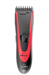 Gama Italy Cortadora de Cabello Multistyler Race, 3 Peines, Negro/Rojo