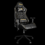 Gamdias Silla Gamer Aphrodite MF1 L, hasta 150kg, Negro/Amarillo