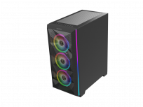 Gabinete Gamdias Athena M2 Elite con Ventana ARGB, Midi-Tower, ATX/Micro-ATX/Mini-ITX, USB 3.0/2.0, sin Fuente, Negro - Imagen adicional 2