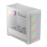Gabinete Gamdias Athena M3, Midi-Tower, ATX/EATX/Micro-ATX/Mini-ITX, USB 3.0, sin Fuente, 4 Ventiladores Instalados, Blanco - Imagen adicional 4