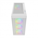 Gabinete Gamdias Athena M3, Midi-Tower, ATX/EATX/Micro-ATX/Mini-ITX, USB 3.0, sin Fuente, 4 Ventiladores Instalados, Blanco - Imagen adicional 2