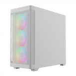 Gabinete Gamdias Athena M3, Midi-Tower, ATX/EATX/Micro-ATX/Mini-ITX, USB 3.0, sin Fuente, 4 Ventiladores Instalados, Blanco - Imagen adicional 5