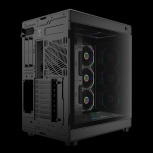 Gabinete Gamdias NESO P1 PRO, Full Tower, ATX/EATX/Micro-ATX/Mini-ITX, USB 3.0, sin Fuente, 3 Ventiladores Instalados, Negro - Imagen adicional 10