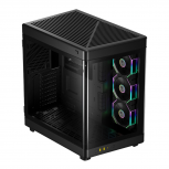 Gabinete Gamdias NESO P1 PRO, Full Tower, ATX/EATX/Micro-ATX/Mini-ITX, USB 3.0, sin Fuente, 3 Ventiladores Instalados, Negro - Imagen adicional 2