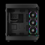 Gabinete Gamdias NESO P1 PRO, Full Tower, ATX/EATX/Micro-ATX/Mini-ITX, USB 3.0, sin Fuente, 3 Ventiladores Instalados, Negro - Imagen adicional 5