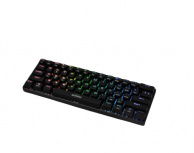 Teclado Gamer Gamdias HERMES E3 RGB, Teclado Mecánico, Switch Gamdias Blue, Alámbrico, Negro (Inglés)