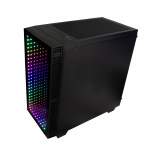 Gabinete Game Factor CSG560, Micro-Tower, Micro-ATX/Mini-ITX, USB 3.0, sin Fuente, 1 Ventilador Instalado, Negro - Imagen adicional 3