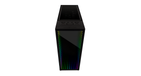 Gabinete Game Factor CSG601, Full Tower, ATX/EATX/Micro-ATX/Mini-ITX, USB 2.0/3.0, sin Fuente, sin Ventiladores Instalados, Negro - Imagen adicional 1