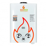 Gaxeco Calentador de Agua ECO-6000, Gas LP, 4.5 Litros por Minuto, Blanco