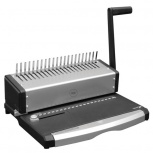 GBC Encuadernadora y Perforadora Manual Kombo Basic para Arillo Plástico, Paso 2:1