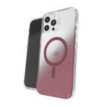 Gear4 Funda Milan Snap con MagSafe para iPhone 13 Pro Max, Rosa/Transparente