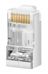 Genérico Jack de Red Cat6 UTP, RJ-45, 100 Piezas