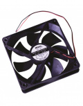 Ventilador Genérico OUT-FAN 12V 0.50A, 120mm, Negro