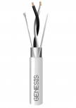 Genesis Bobina de Cable Eléctrico, 22 AWG, 305 Metros