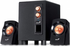 Genius Bocinas con Subwoofer SW-2.1 360, 10W, 2.1, Negro