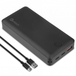 Cargador Portátil Getttech Power Bank GBN-E20FC-01, 20Ah, Negro