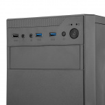 Gabinete Getttech GCM-550AC-01, Midi-Tower, ATX/Micro-ATX/Mini-ITX, USB 2.0/3.0, con Fuente de 550W, 1 Ventilador Instalado, Negro - Imagen adicional 7