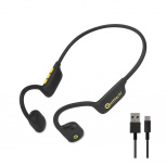 Getttech Audífonos Intrauriculares Deportivos con Micrófono GUE-MSSBT-01-YW, Inalámbrico, Bluetooth, Negro - Imagen adicional 5
