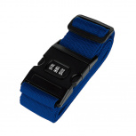 Getttech Candado de Combinación de Nylon para Maletas, Azul/Negro