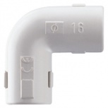 Gewiss Unión en ''L'' para Tubería Rígida PVC, 1'', Gris