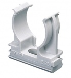 Gewiss Soporte de Presión Abierto PVC, 1'', Gris