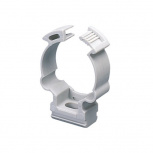 Gewiss Soporte de Collar PVC, 5/8'', Cerrado para Tubería, Gris