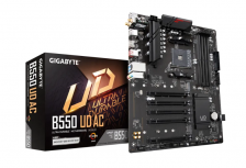 Tarjeta Madre Gigabyte B550 UD AC, ATX, Socket AM4, AMD B550, 128GB DDR4, HDMI para AMD
