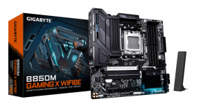 Tarjeta Madre Gigabyte B850M GAMING X WIFI6E, Micro-ATX, Socket AM5, AMD B850, 256GB DDR5, HDMI/DP para AMD
