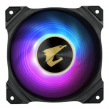 Ventilador Gigabyte 120 ARGB FAN, 120mm, 1700RPM, ARGB, Negro/Blanco ― No incluye la caja original.