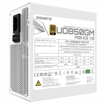 Fuente de Poder Gigabyte UD850GM PG5 V2 ICE 80 PLUS Gold ATX, Modular, 24-pin ATX, 12VHPWR, 120mm, 850W - Imagen adicional 5