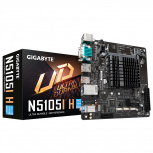 Tarjeta Madre Gigabyte Mini-ITX N5105I H, Intel Celeron N5105 Integrada, HDMI, 16GB DDR4 para Intel