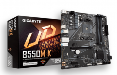 Tarjeta Madre Gigabyte MU71-SU0, ATX, LGA 3647, AMD B550, 1TB DDR4, para Intel